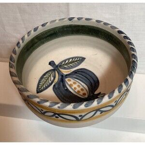 Talavera Bowl La Menora Espana Hand Painted Decorated Fruit Small Bowl 5"